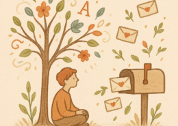 Ragazzo che attende la posta: curiosità e desiderio di approfondimento culturale - Il Paladino